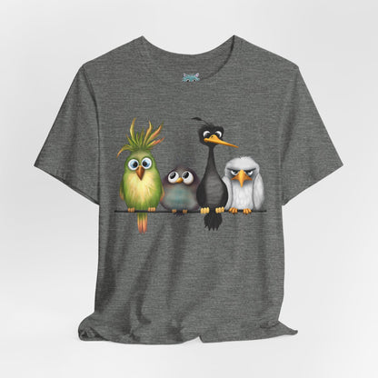 "The Birds" Unisex Jersey Short Sleeve Tee