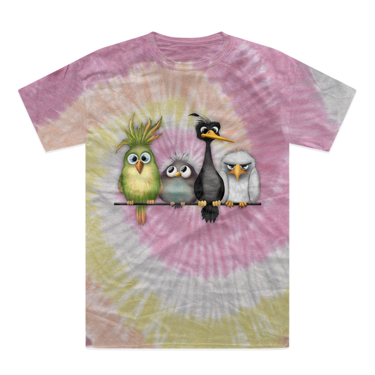 The Birds Tie-Dye T-Shirt