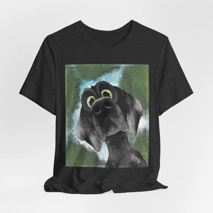Wylbur the Dog-Unisex Jersey Short Sleeve Tee