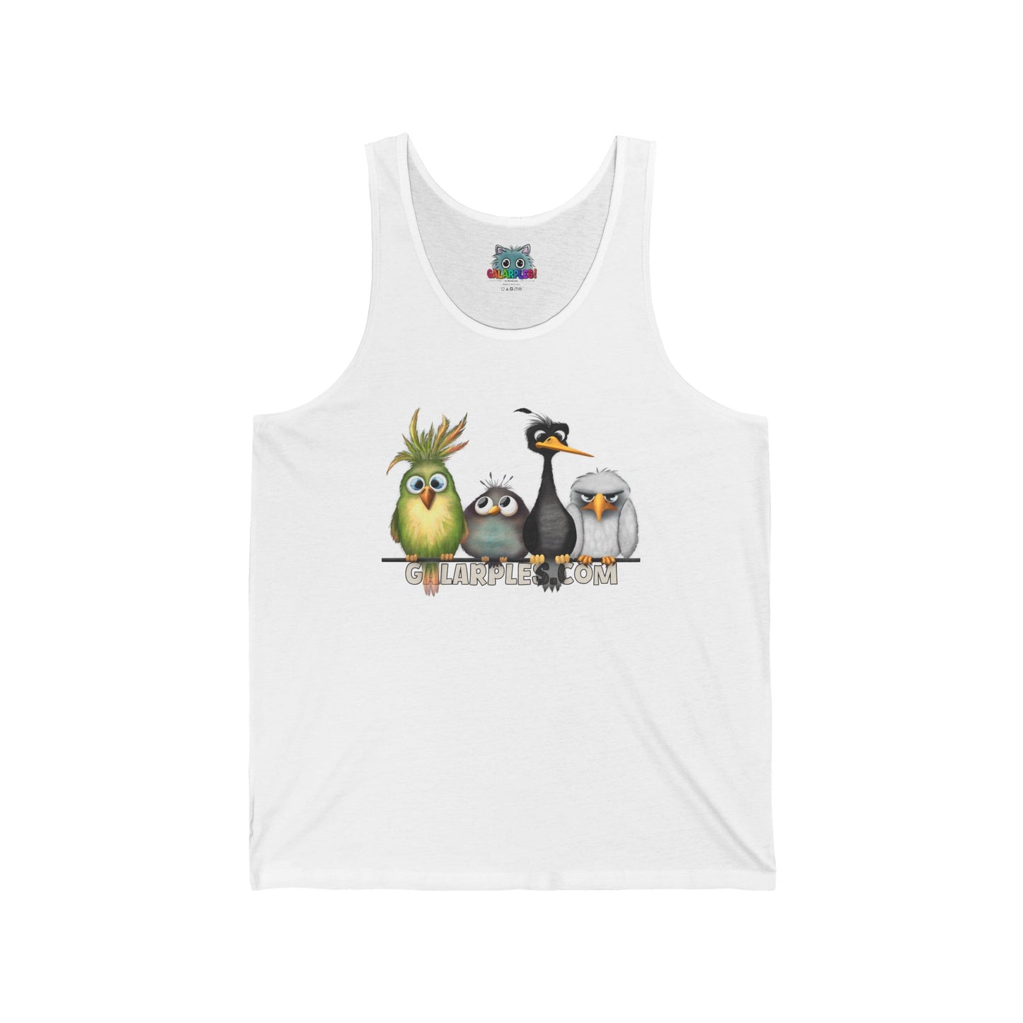The Birds Unisex Jersey Tank