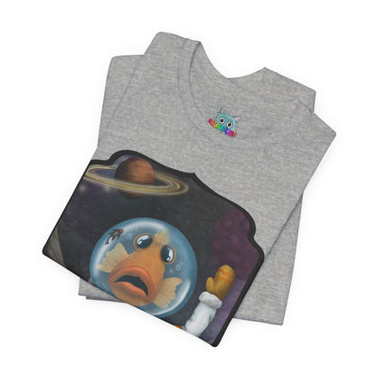 The Fishtonaut: Unisex Jersey Short Sleeve Tee