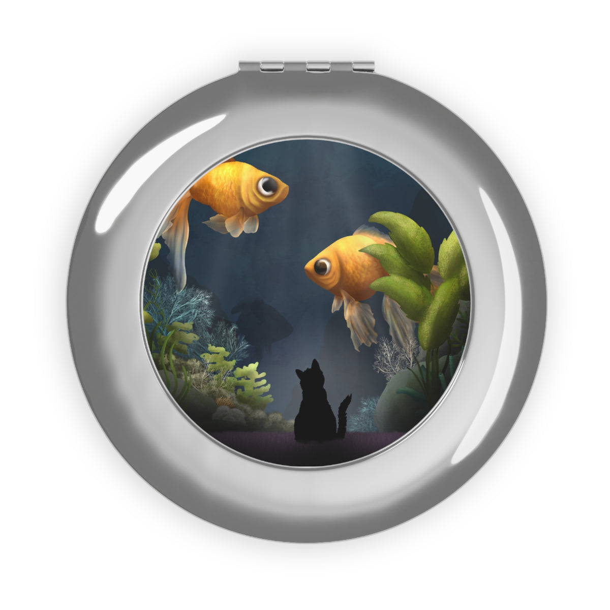 "Visions of Granduer" Compact Travel Mirror