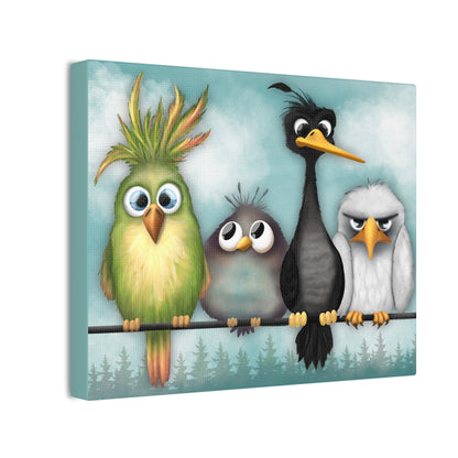 The Birds :Canvas Stretched, 0.75"