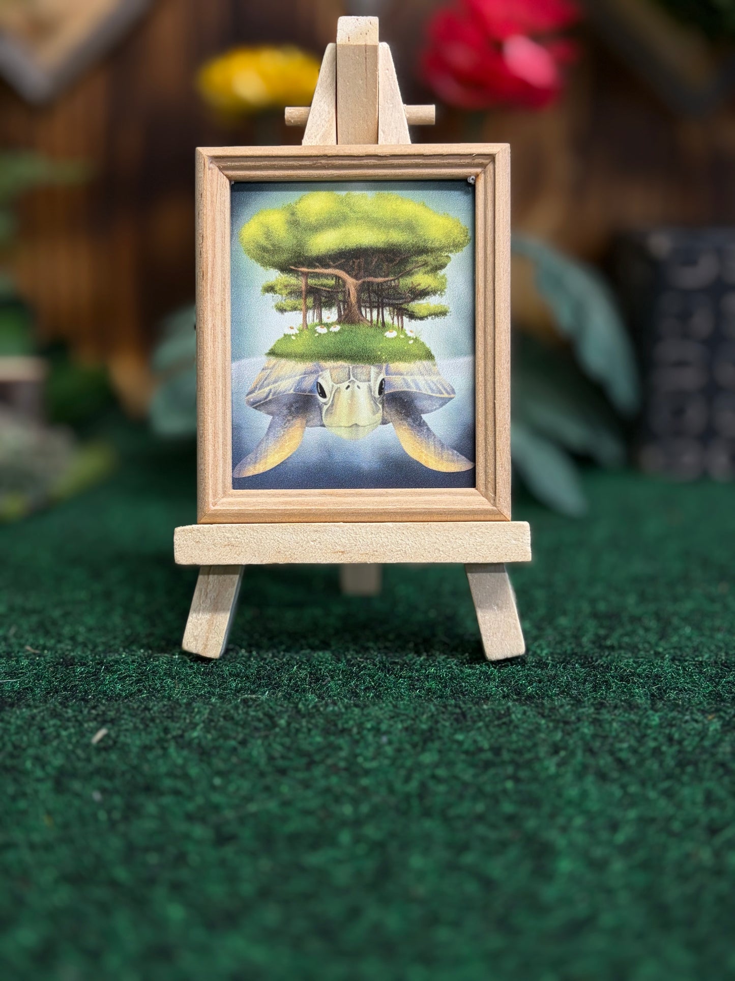 “Maui Turtle” Mini Frame and easel