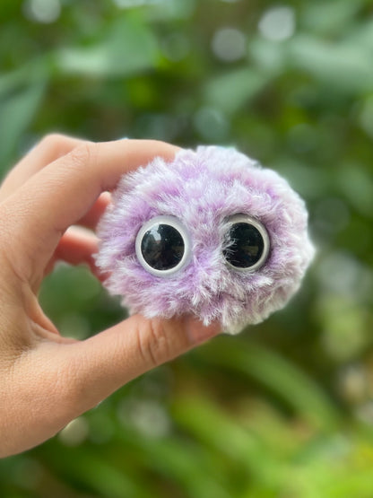 Fuzzy Monsters (light Purple)