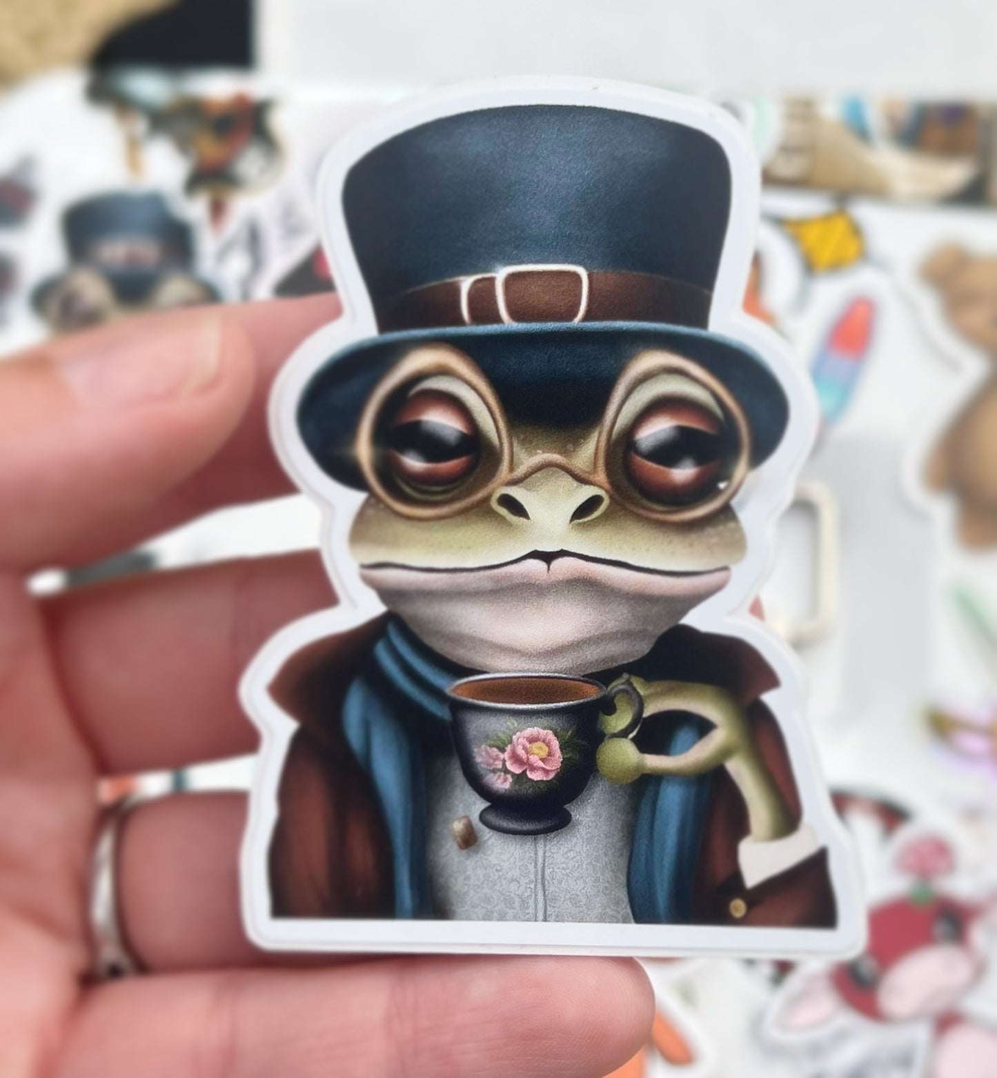 “Elton Frobbs”  Waterproof Sticker