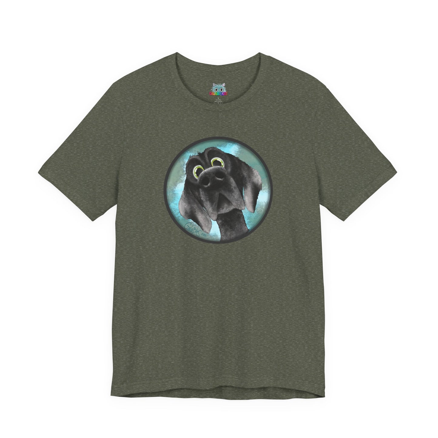Wylbur the Dog-Unisex Jersey Short Sleeve Tee