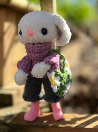 Daisy the Bunny with her handbag