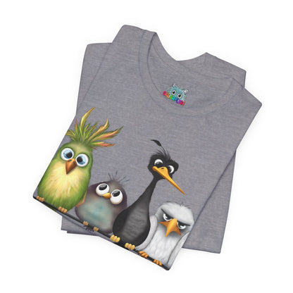 "The Birds" Unisex Jersey Short Sleeve Tee