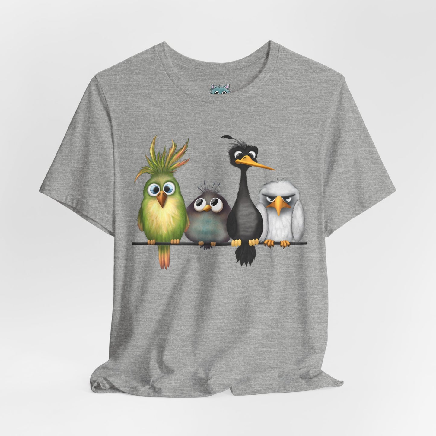 "The Birds" Unisex Jersey Short Sleeve Tee