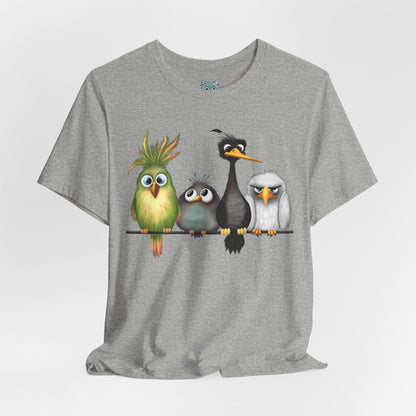 "The Birds" Unisex Jersey Short Sleeve Tee