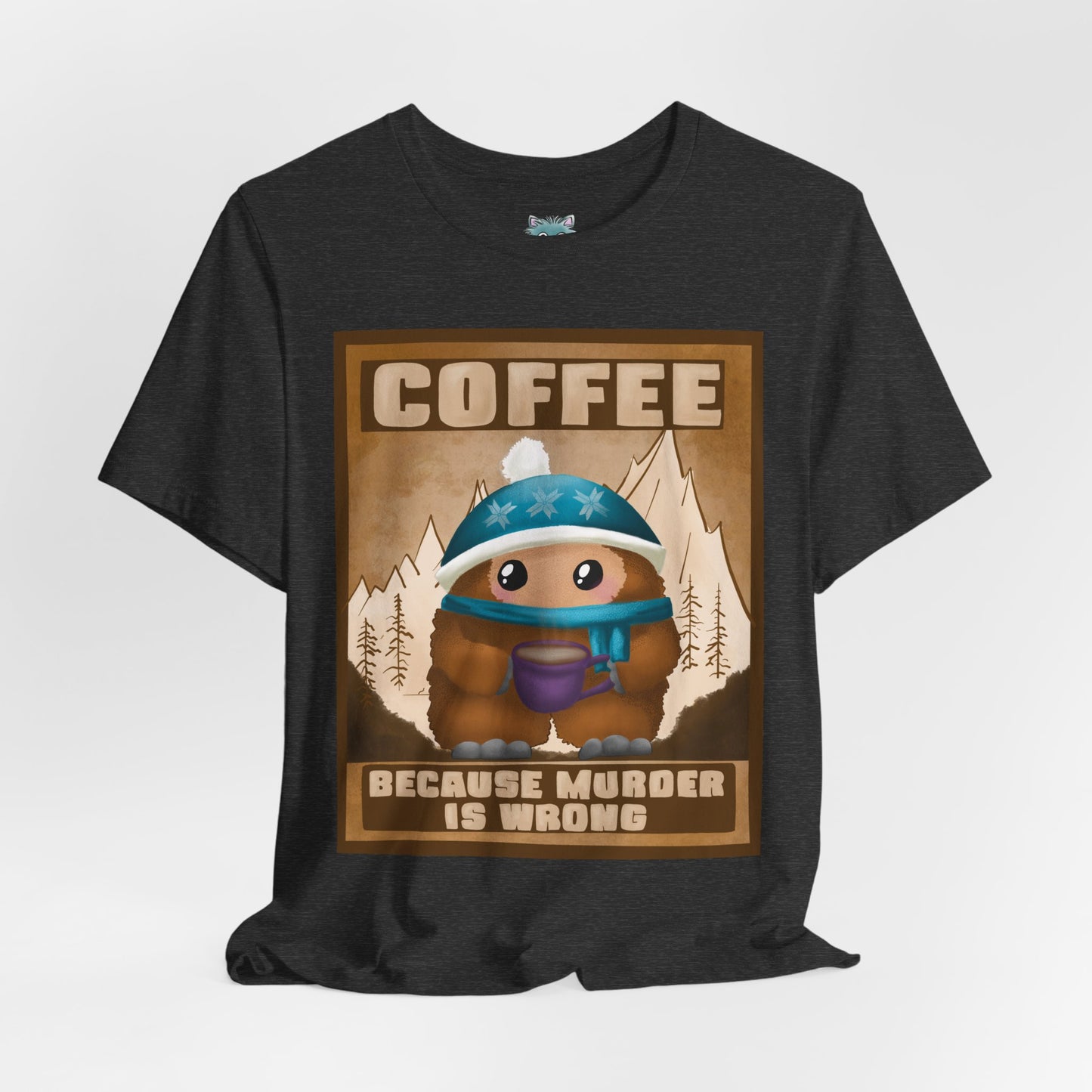 Karl needs coffee: Unisex Jersey Short Sleeve Tee