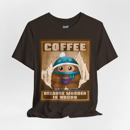 Karl needs coffee: Unisex Jersey Short Sleeve Tee