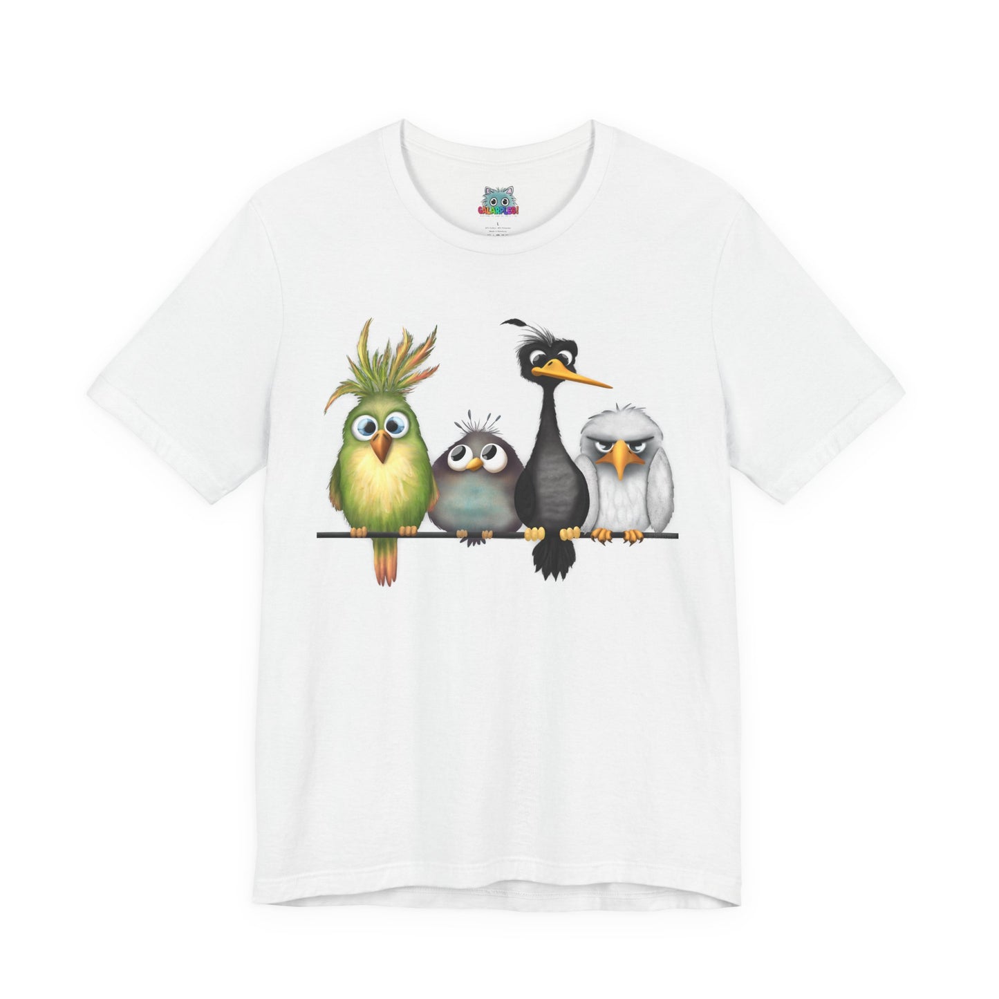 "The Birds" Unisex Jersey Short Sleeve Tee
