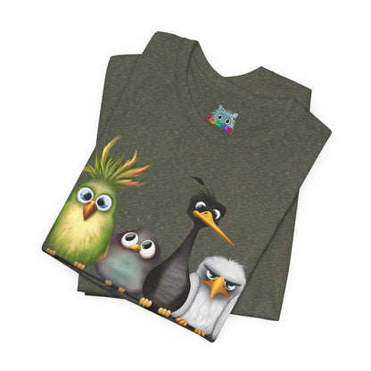 "The Birds" Unisex Jersey Short Sleeve Tee