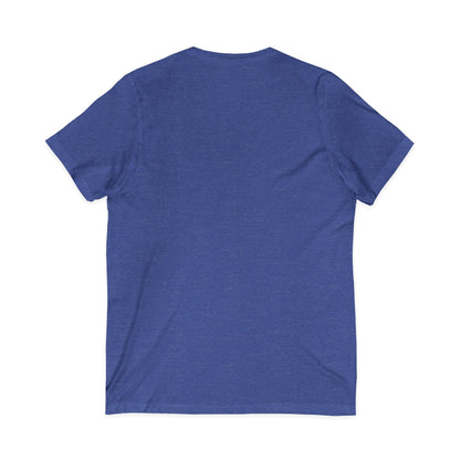 "The Birds" Unisex Jersey Short Sleeve V-Neck Tee