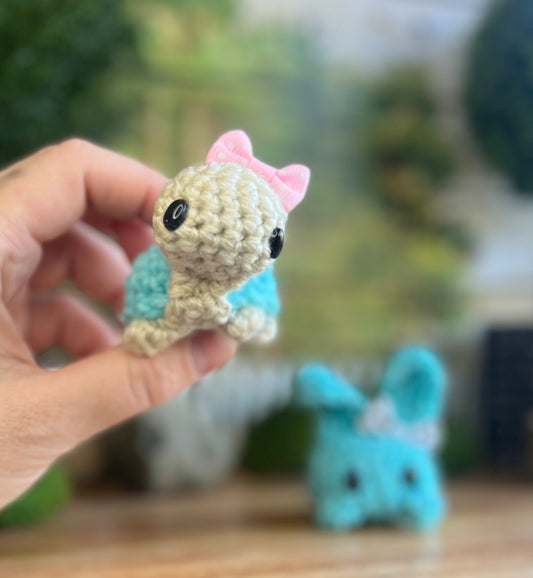 Cute little Bowed Turtle or Bowed Bunny!