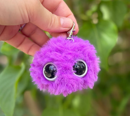 Plum Purple Furry Monster