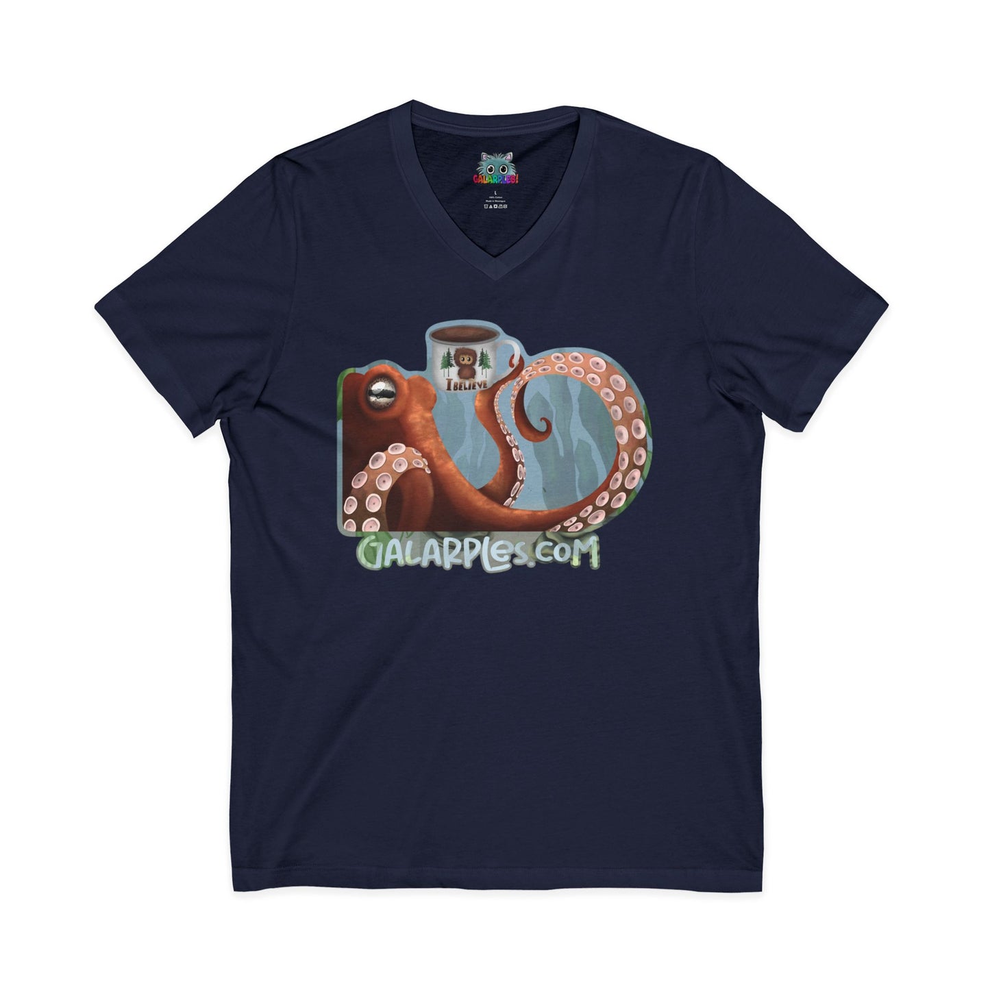 The Great PNW: Unisex Jersey Short Sleeve V-Neck Tee