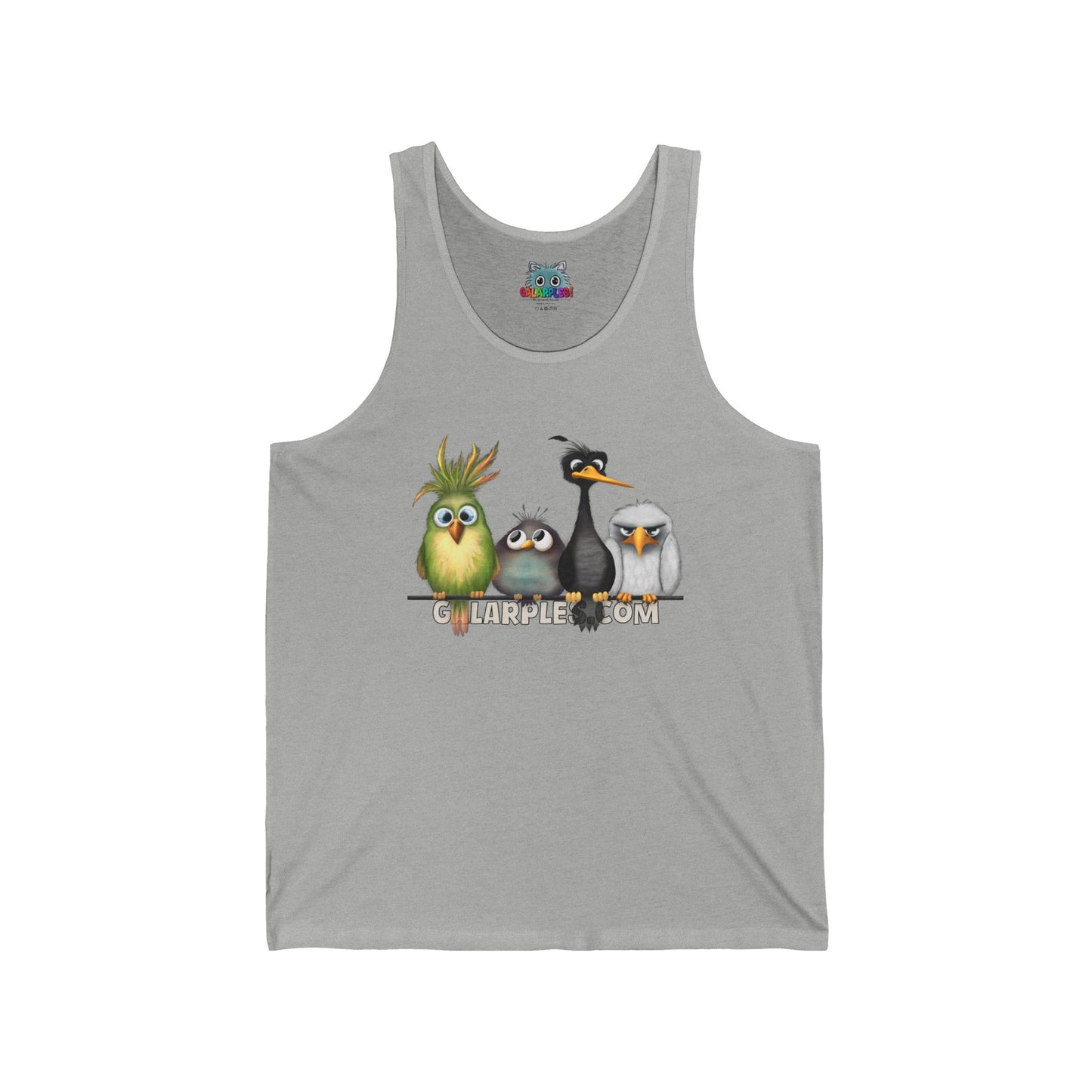 The Birds Unisex Jersey Tank
