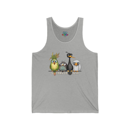 The Birds Unisex Jersey Tank