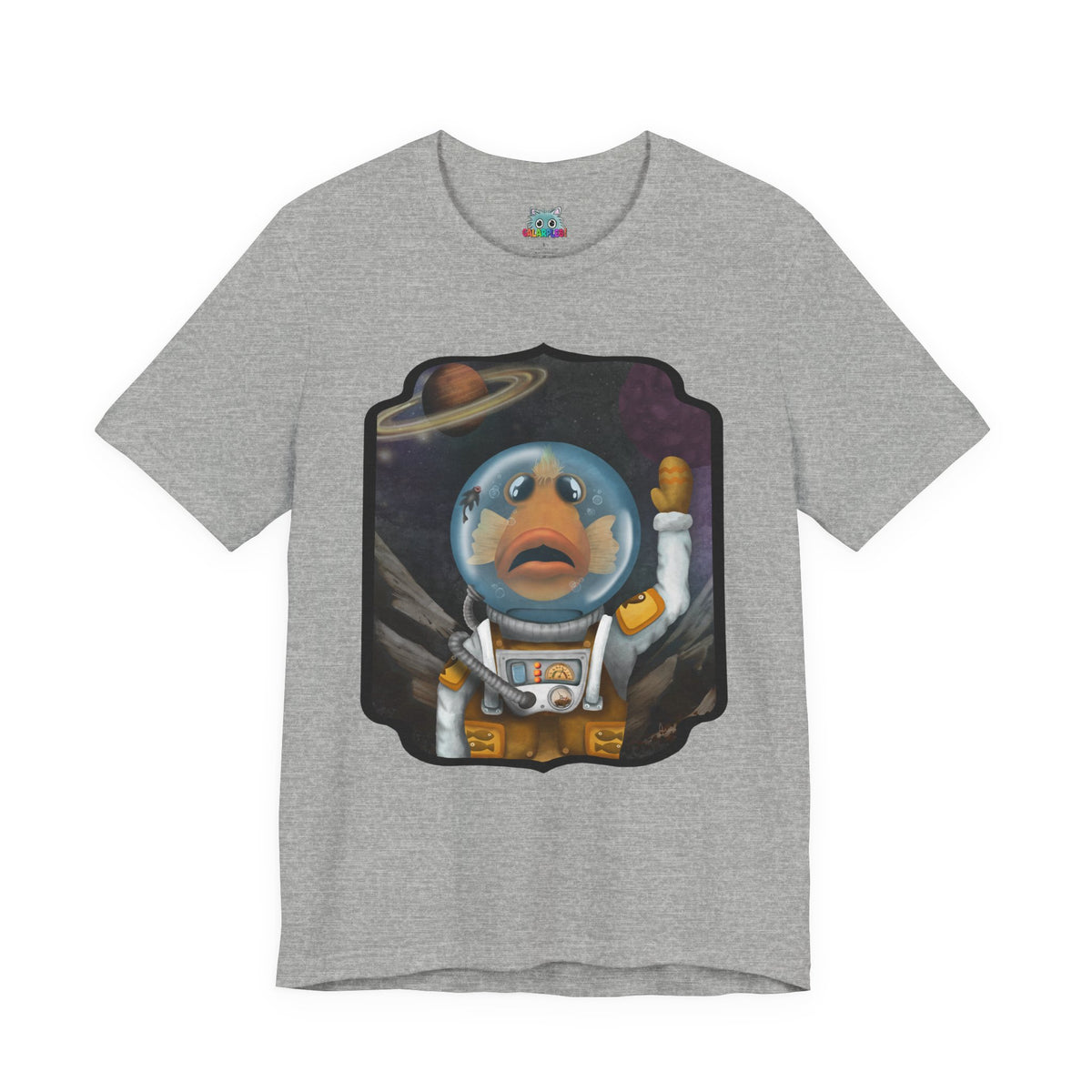 The Fishtonaut: Unisex Jersey Short Sleeve Tee