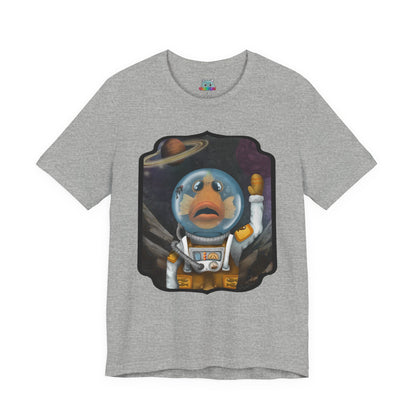 The Fishtonaut: Unisex Jersey Short Sleeve Tee