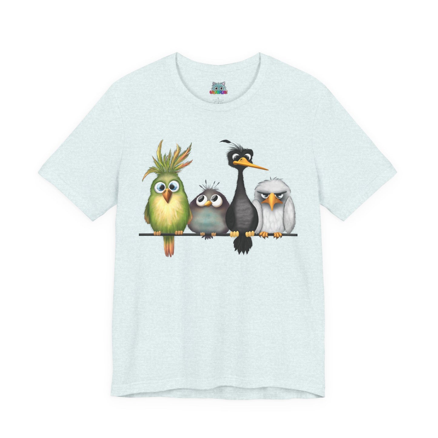 "The Birds" Unisex Jersey Short Sleeve Tee