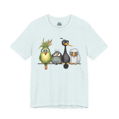 "The Birds" Unisex Jersey Short Sleeve Tee