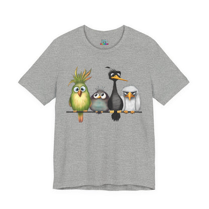"The Birds" Unisex Jersey Short Sleeve Tee