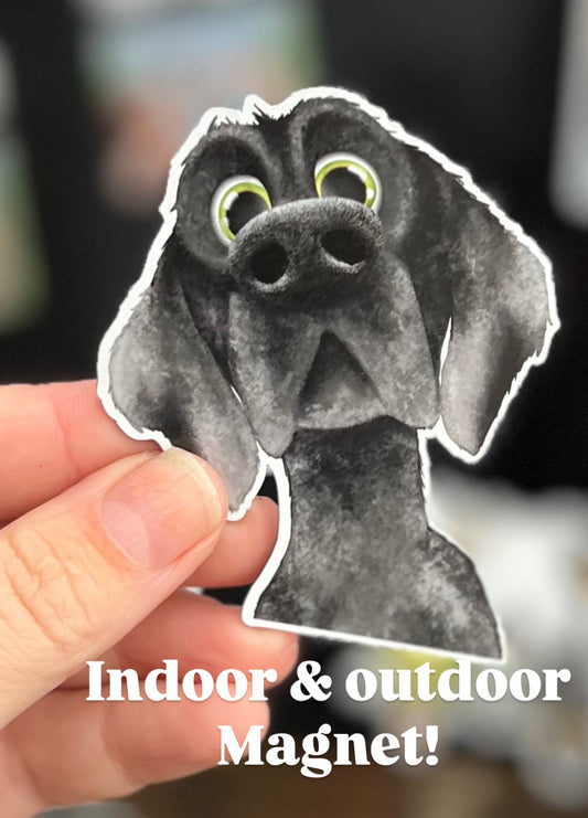 Wilber the Dog Magnet!