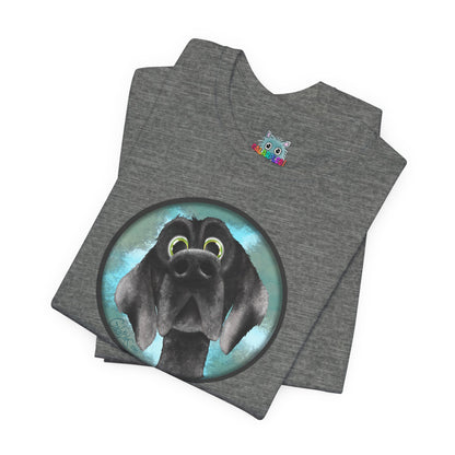Wylbur the Dog-Unisex Jersey Short Sleeve Tee