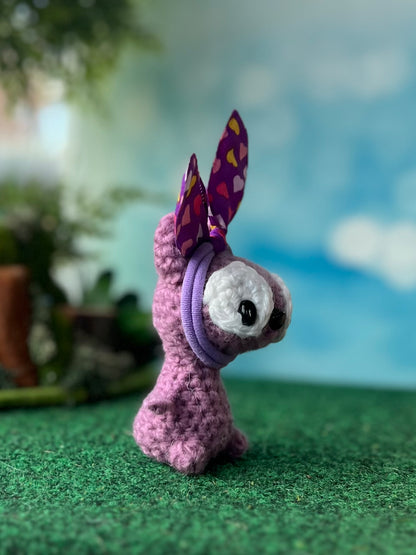 Kitty-like Galarple with removable bunny ears