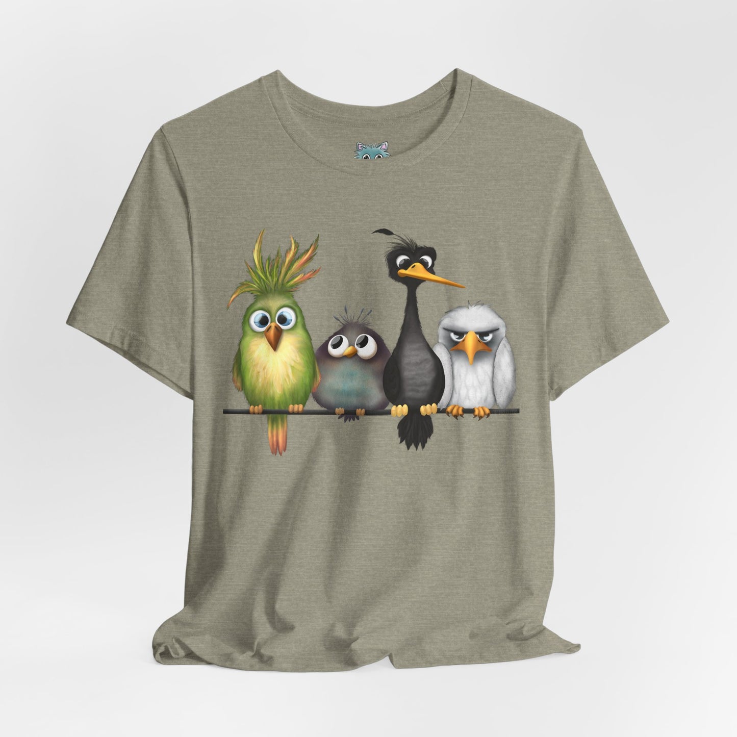 "The Birds" Unisex Jersey Short Sleeve Tee