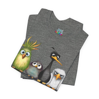 "The Birds" Unisex Jersey Short Sleeve Tee