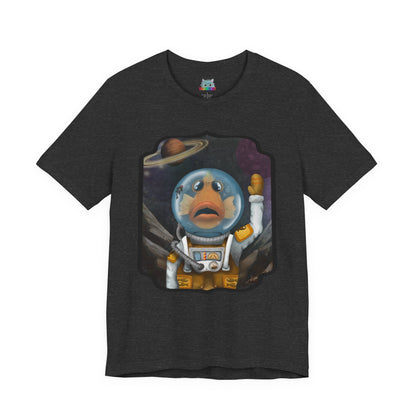 The Fishtonaut: Unisex Jersey Short Sleeve Tee