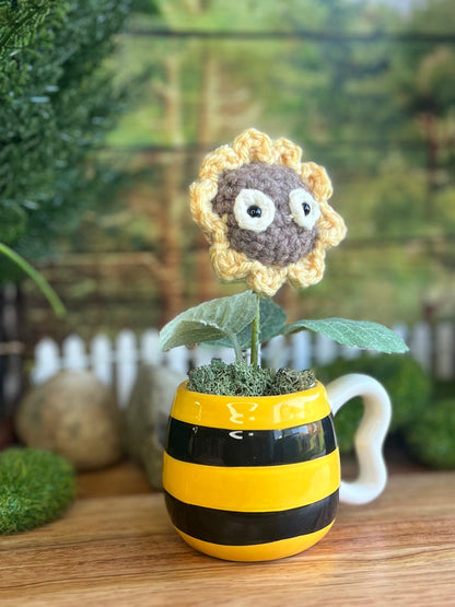 Bee-utiful Sunflower