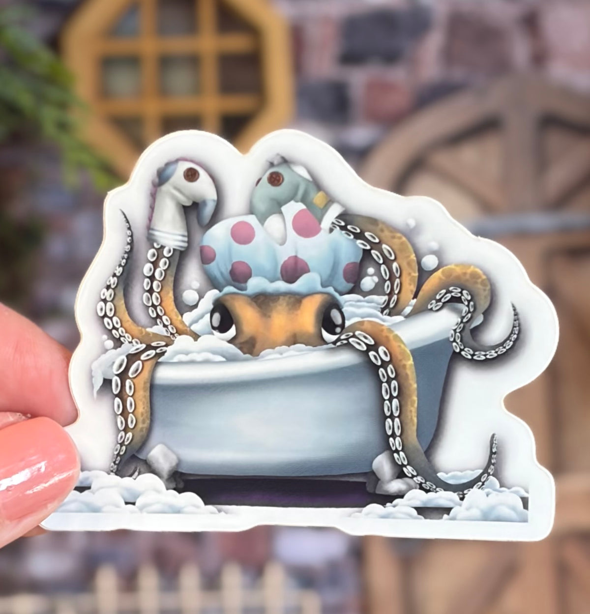 “Tubtime Octo”  Waterproof Sticker (Copy)