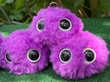 Plum Purple Furry Monster