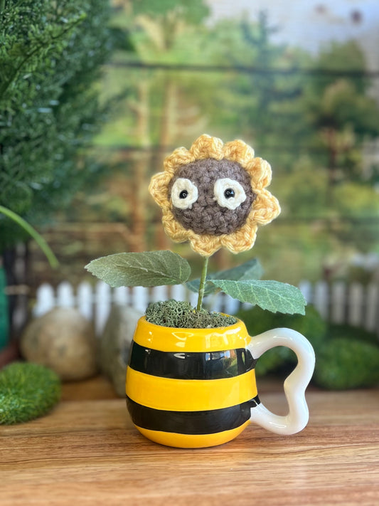 Bee-utiful Sunflower