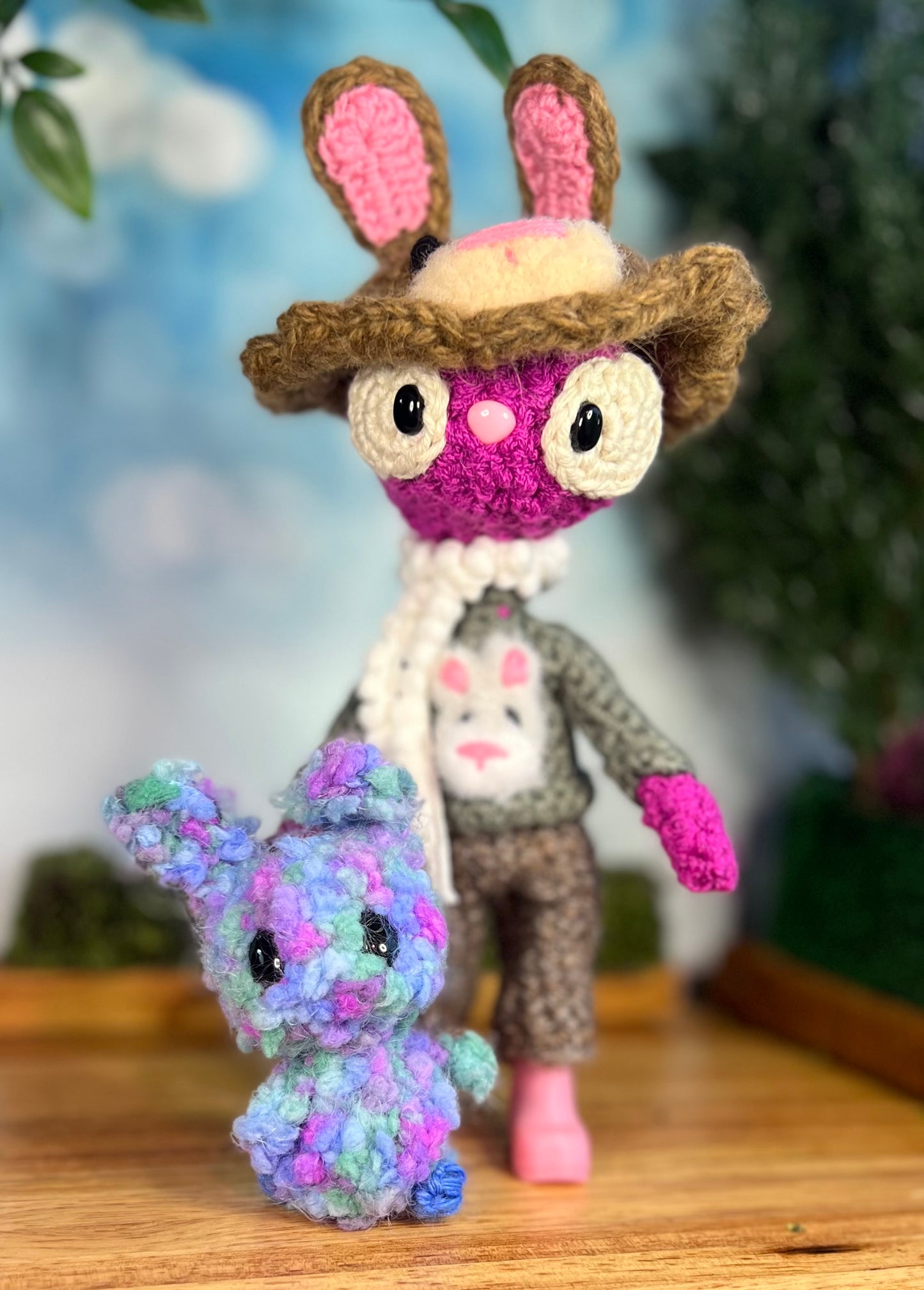 Clover and Sweat Pee Bunnykins (set)