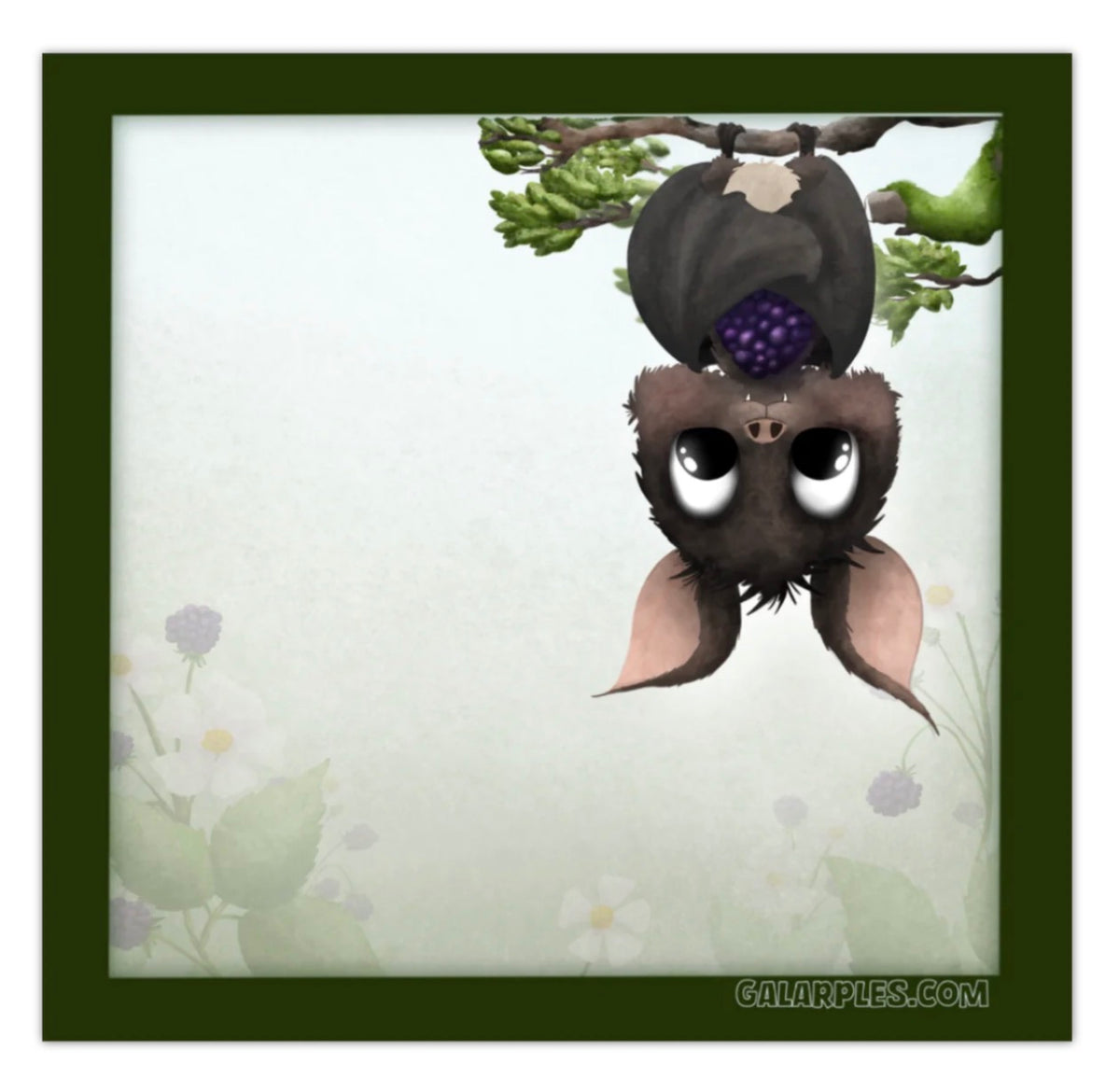 The Fruit Bat Post-it-Note