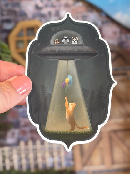 “The Catnapping ”  Waterproof Sticker