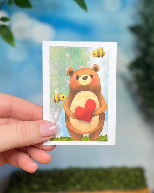 “I like you Beary much” Greeting Card