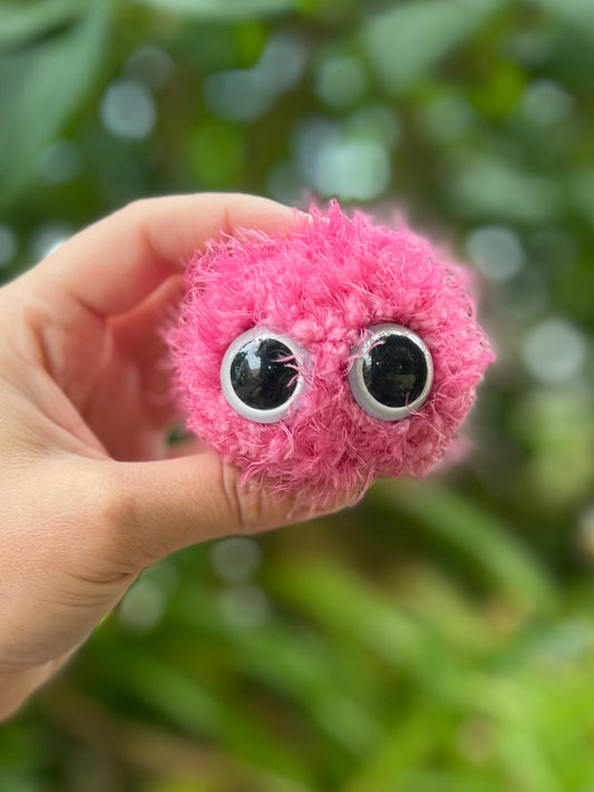 Fuzzy Monsters (Bright Pink)