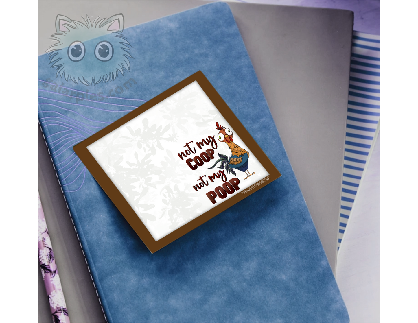 Not My Poop Post It