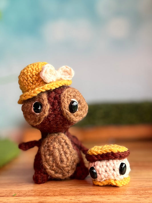 Smiley and his S’more friend