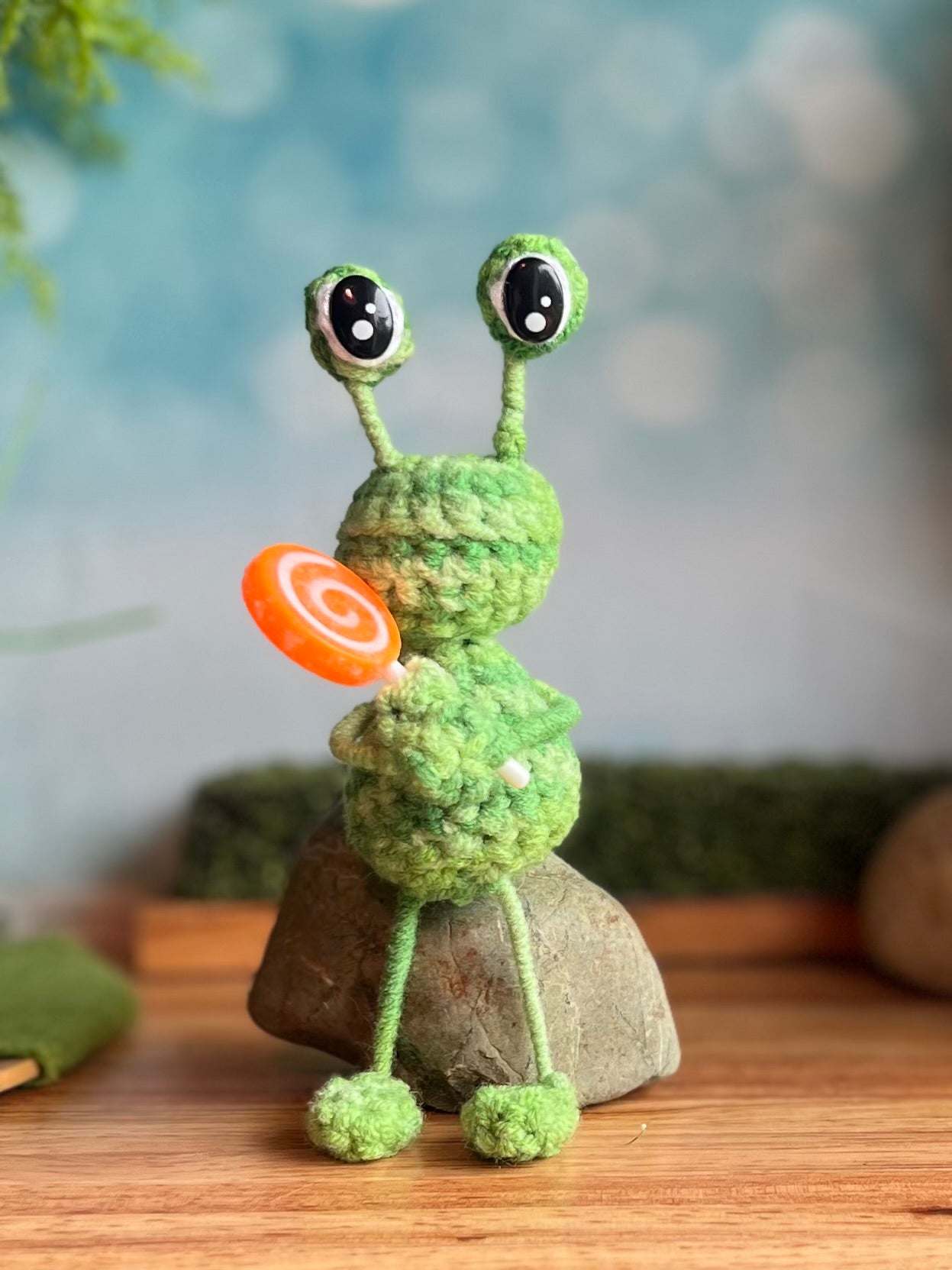 Bernard the Bug with his Candy