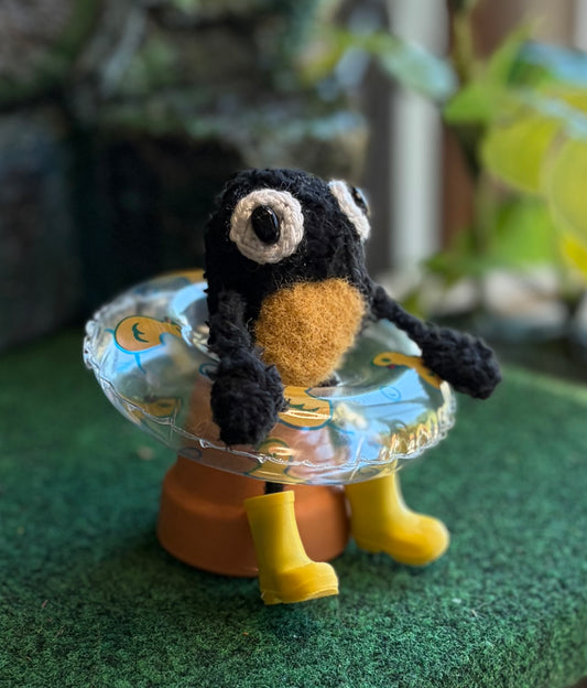 Fuzzy Frobb in Boots with Floatie