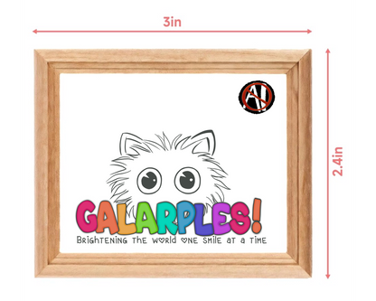 “Fruit Bat” Mini Frame and easel